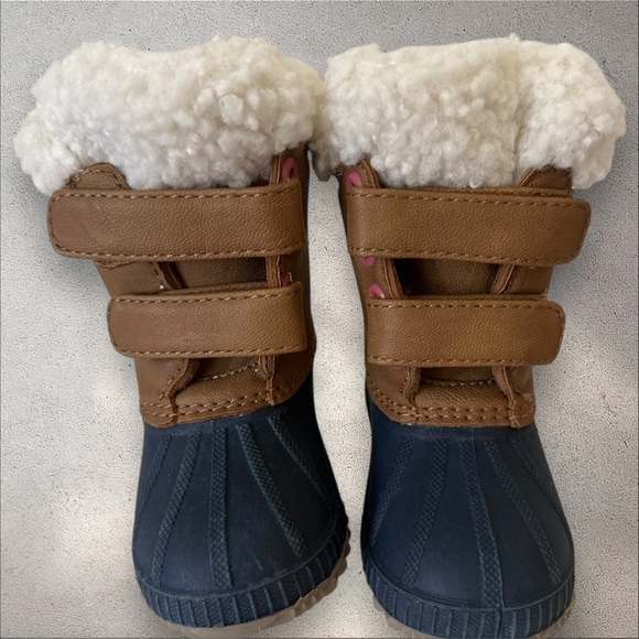 GAP Toddler Sherpa-Lined Duck Boots (SH99) - Picture 10 of 10